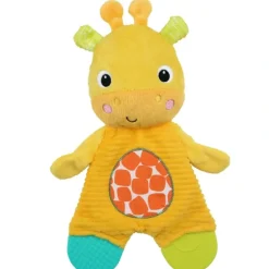 Shop All|Bright Starts Snuggle and Teethe Plush Teether - Giraffe - cutbabycare.com | baby boutique & care hub