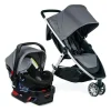 Gear Travel|Britax - B-Lively & B-Safe Gen2 FlexFit Travel System, Fog (SafeWash) - cutbabycare.com | baby boutique & care hub
