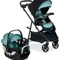 Car Seats|Britax - Willow Brook S+ Travel System with Alpine Anti-Rebound Base, Jade Onyx - cutbabycare.com | baby boutique & care hub
