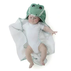 Bath Potty|Bubba Blue Crocodile Towel - cutbabycare.com | baby boutique & care hub