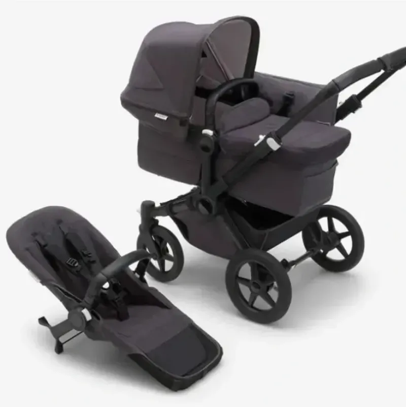 Stroller|Bugaboo - Donkey 5 Mineral Mono Complete, Black/Washed Black - cutbabycare.com | baby boutique & care hub