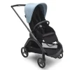 Stroller|Bugaboo - Dragonfly Stroller, Graphite/Midnight Black/Skyline Blue - cutbabycare.com | baby boutique & care hub