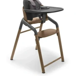 Shop All|Bugaboo - Giraffe Complete High Chair, Warm Wood/Grey - cutbabycare.com | baby boutique & care hub