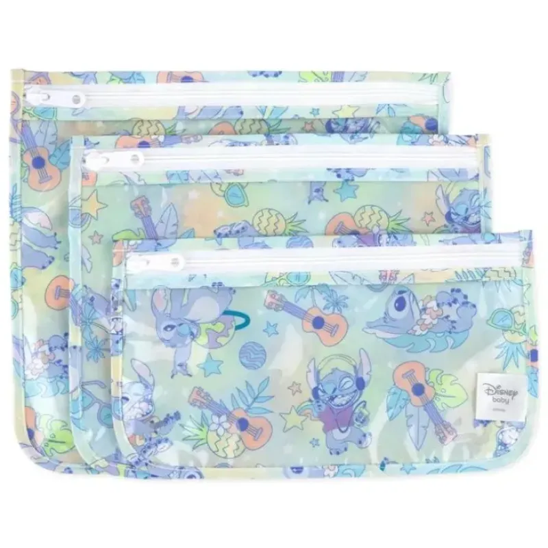Shop All|Bumkins - Clear Travel Bag 3 Pk, Aloha - cutbabycare.com | baby boutique & care hub