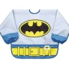Shop All|Bumkins - Dc Comics Costume Sleeved Bib Batman Comic - cutbabycare.com | baby boutique & care hub