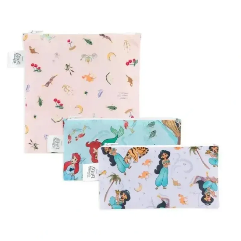 Shop All|Bumkins - Disney Princess 3Pk Snack Bag - cutbabycare.com | baby boutique & care hub