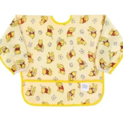 Shop All|Bumkins - Disney Winnie's Hunny Sleeved Bib - cutbabycare.com | baby boutique & care hub