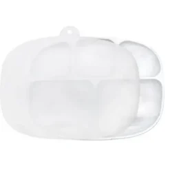 Shop All|Bumkins - Grip Dish And Stretch Lid, Marble - cutbabycare.com | baby boutique & care hub
