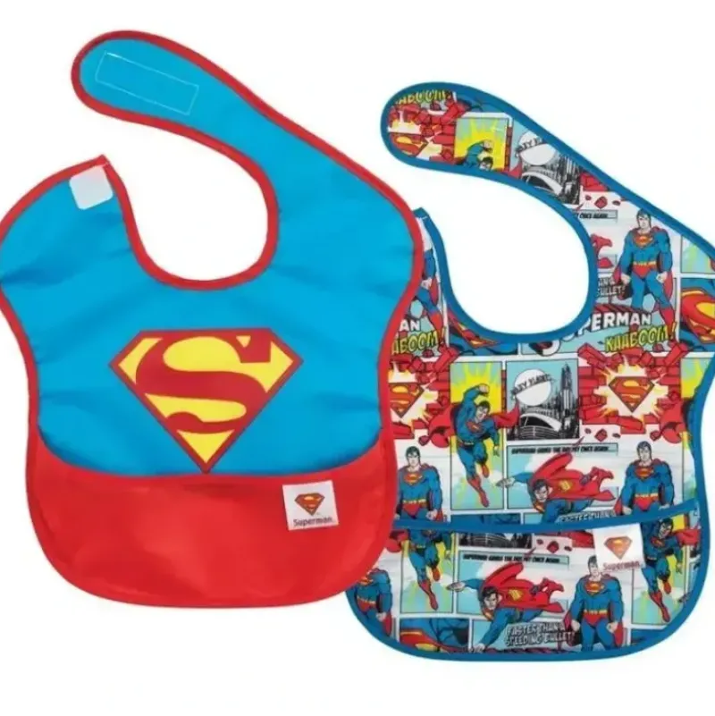 Shop All|Bumkins - 2Pk Dc Comics Superbib Superman - cutbabycare.com | baby boutique & care hub