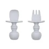 Shop All|Bumkins - Silicone Chewtensils, Gray - cutbabycare.com | baby boutique & care hub