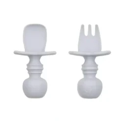 Shop All|Bumkins - Silicone Chewtensils, Gray - cutbabycare.com | baby boutique & care hub