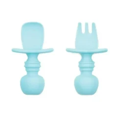 Shop All|Bumkins - Silicone Chewtensils, Blue - cutbabycare.com | baby boutique & care hub