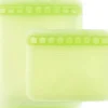Shop All|Bumkins - Silicone Reusable Sandwich and Snack Bags, Green Sage - cutbabycare.com | baby boutique & care hub