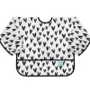 Shop All|Bumkins - Sleeved Bib, Hearts - cutbabycare.com | baby boutique & care hub