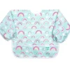Shop All|Bumkins - Sleeved Bib, Rainbows - cutbabycare.com | baby boutique & care hub