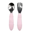 Shop All|Bumkins - Spoon & Fork, Pink - cutbabycare.com | baby boutique & care hub