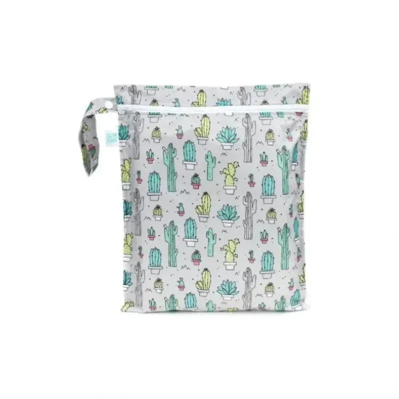 Stroller|Bumkins - Waterproof Wet Bag, Cacti - cutbabycare.com | baby boutique & care hub