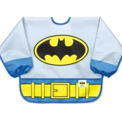 Shop All|Bumkins Costume Sleeved Bib - Batman - cutbabycare.com | baby boutique & care hub