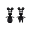 Shop All|Bumkins Disney Mickey Mouse Silicone Toddler Chewtensils in Black - cutbabycare.com | baby boutique & care hub