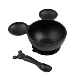 Shop All|Bumkins- Disney Silicone First Feeding Set - Black - cutbabycare.com | baby boutique & care hub