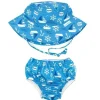 Shop All|Bumkins Reusable Swim Diaper and Hat, UPF +50, Ahoy - cutbabycare.com | baby boutique & care hub