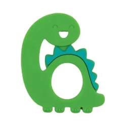 Shop All|Bumkins Silicone Teether - Dinosaur - cutbabycare.com | baby boutique & care hub