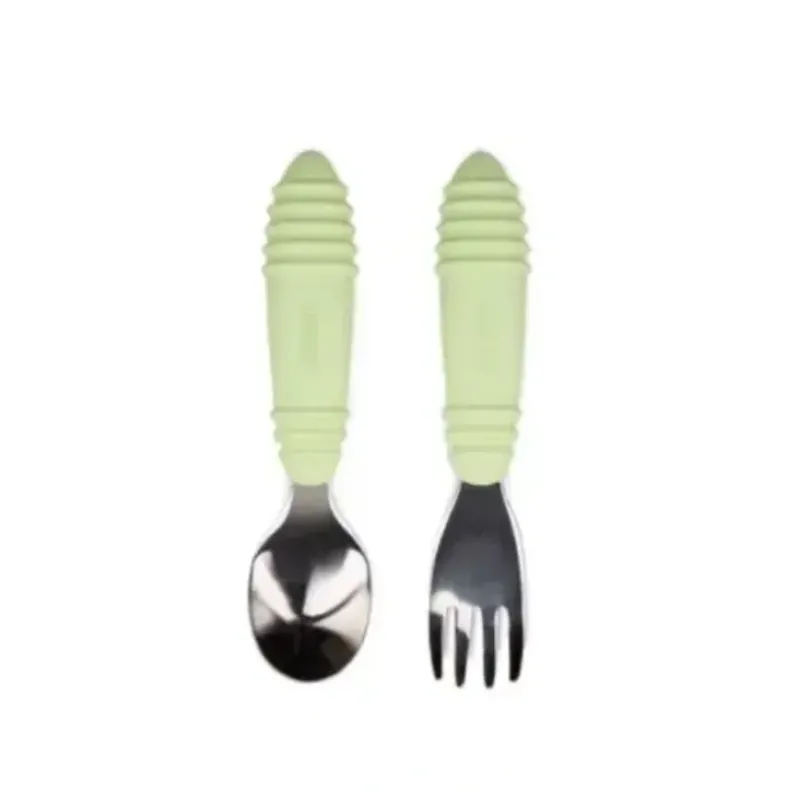 Shop All|Bumkins Spoon and Fork - Sage - cutbabycare.com | baby boutique & care hub