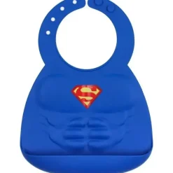 Shop All|Bumkins Superman Silicone Bib, 6-24 months - cutbabycare.com | baby boutique & care hub