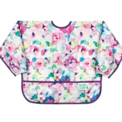 Shop All|Bumkins Waterproof Sleeved Bib - Watercolour - cutbabycare.com | baby boutique & care hub
