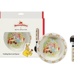 Shop All|Bunnykins Feeding Bowl & Spoon Running Design Nursery Dinner Utensils 18M+ Red - cutbabycare.com | baby boutique & care hub
