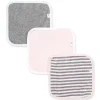 Shop All|Burts Bees - 3Pk Baby Stripe Washcloths, Blossom - cutbabycare.com | baby boutique & care hub