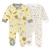 Shop All|Burts Bees - 2Pk Banana Muffin Recipe & Wavy Check Sleep & Play, Lemonade - cutbabycare.com | baby boutique & care hub