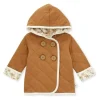 Shop All|Burts Bees - Quilted Coat, Beaver - cutbabycare.com | baby boutique & care hub