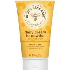 Shop All|Burt's Bees Baby Bee Cream-To-Powder, Baby 2-In-1 Diaper Cream And Powder, 4 Oz - cutbabycare.com | baby boutique & care hub