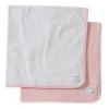 Stroller|Burt's Bees Baby 2-Pack Organic Cotton Blankets, Blossom - cutbabycare.com | baby boutique & care hub