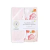 Bath Potty|Burt's Bees Set Of 2 Rosy Spring Hooded Towels Blossom - One Size Hanger - cutbabycare.com | baby boutique & care hub