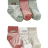 Shop All|Carters - Baby Boy 6Pk Striped Booties - cutbabycare.com | baby boutique & care hub