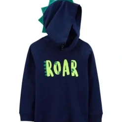 Shop All|Carter's - Baby Boy Roar Spike Sweatshirt, Navy - cutbabycare.com | baby boutique & care hub