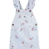 Shop All|Carters - Baby Girl Cherry Print Knit Jumper Dress - cutbabycare.com | baby boutique & care hub