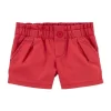Shop All|Carters - Baby Girl Linen Shorts, Red - cutbabycare.com | baby boutique & care hub