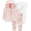 Shop All|Carters - Baby Girl 3Pk Little Cardigan Set, Pink - cutbabycare.com | baby boutique & care hub