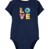 Shop All|Carter's - Bodysuit Equality Love, Navy - cutbabycare.com | baby boutique & care hub