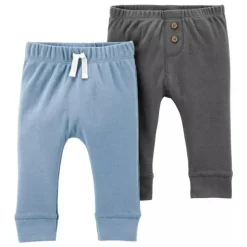Shop All|Carter's - 2-Pack Pants, Black/Blue - cutbabycare.com | baby boutique & care hub