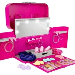 Shop All|Casdon - Ultimate Styling Case with LightUp Mirror, Style Book, and Hair Accessories. Playset for Children Aged 3 plus - cutbabycare.com | baby boutique & care hub