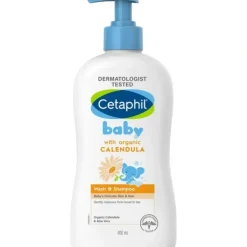 Bath Potty|Cetaphil Baby Gentle Wash & Shampoo, Organic Calendula 400mL - cutbabycare.com | baby boutique & care hub