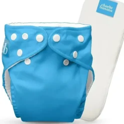 Shop All|Charlie Banana - Cb Turquoise Reusable Cloth Diaper One Size - cutbabycare.com | baby boutique & care hub