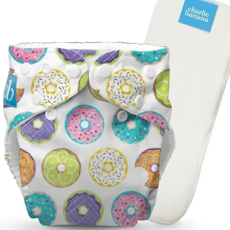 Shop All|Charlie Banana - Donuts Reusable Cloth Diaper One Size - cutbabycare.com | baby boutique & care hub