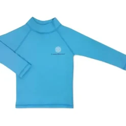Shop All|Charlie Banana - Long Sleeve Swim Rash Guard with UPF50+ Sun Protection, Turquoise - cutbabycare.com | baby boutique & care hub