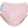 Shop All|Charlie Banana - Pencil Stripes Pink Baby Reusable Swim Diaper with Snaps - cutbabycare.com | baby boutique & care hub