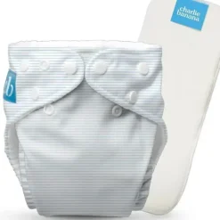 Shop All|Charlie Banana - Pencil Stripes Blue Reusable Cloth Diaper One Size - cutbabycare.com | baby boutique & care hub